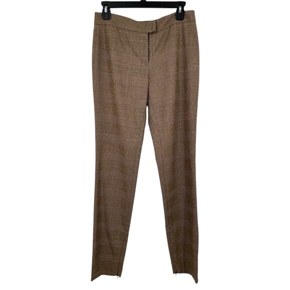 Rag & Bone pants Rebecca Glen plaid wool brown size 2 - Picture 2 of 7